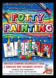 To use with the Potty Painting magic trick